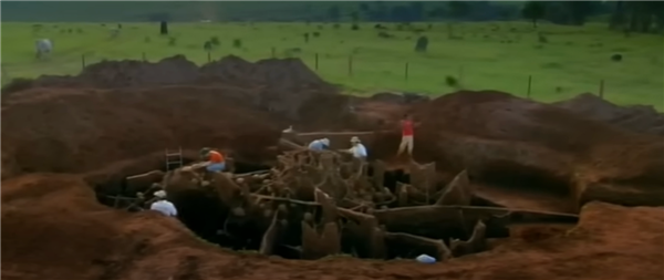 蚂蚁洞穴有多大 人们往蚂蚁洞里灌水泥 结果灌了10吨还没灌满