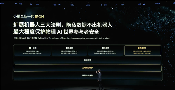 会走猫步！小鹏发布新一代人形机器人IRON：用上全固态电池